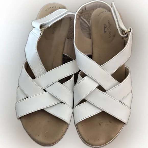 Clarks Annadel Pearl Wedge Sandal size 9 - Picture 10 of 11